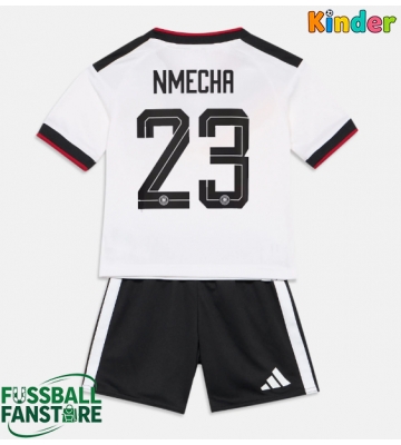 Deutschland Felix Nmecha #23 Replik Heimtrikot Kinder WM 2026 Kurzarm (+ Kurze Hosen)